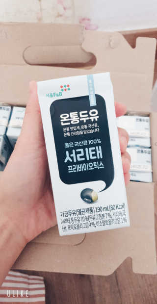 서울에프엔비 온통두유 서리태통두유99.8 / 고칼슘 / 프리바이오틱 — 5점을 준 리뷰어가 2020년 10월 올린 사용 사진