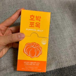 조은약초 국산 늙은 호박즙 호박쪼옥 젤리 20g x 15포 — 5점을 준 리뷰어가 2020년 7월 올린 사용 사진