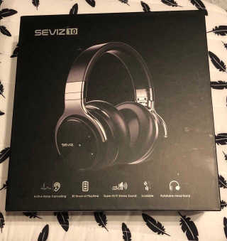 SEVIZ Bluetooth Headphones 10 3color — 5점을 준 리뷰어가 2020년 7월 올린 사용 사진