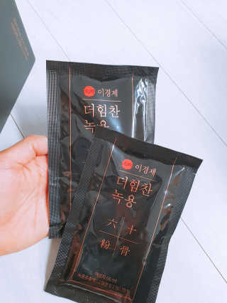 [시즌6] 이경제 더힘찬녹용 1개월분 — 5점을 준 리뷰어가 2020년 5월 올린 사용 사진