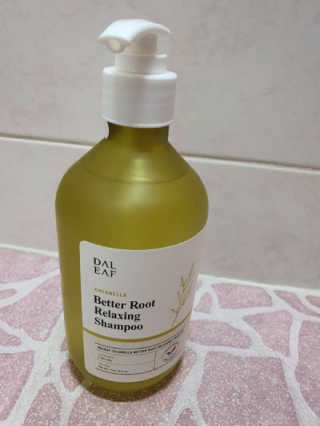 달리프 클로렐라 베러 루트 릴렉싱 샴푸 500ml — 5점을 준 리뷰어가 2020년 9월 올린 사용 사진