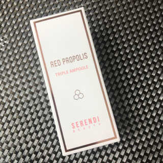 세렌디뷰티 레드 프로폴리스 트리플 앰플 — 4점을 준 리뷰어가 2020년 9월 올린 사용 사진