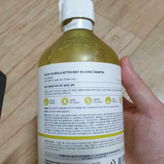 달리프 클로렐라 베러 루트 릴렉싱 샴푸 500ml — 3점을 준 리뷰어가 2020년 9월 올린 사용 사진