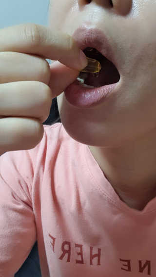 JW중외제약 마이코드 알티지 오메가3 1000 mg — 4.5점을 준 리뷰어가 2020년 8월 올린 사용 사진