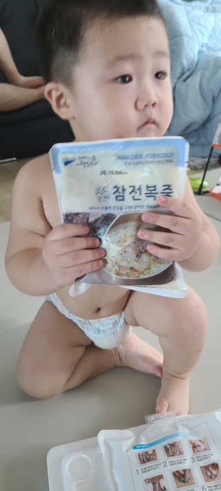 바다는다웰빙이다 완도사랑 전복죽 250g - 2팩 + 전복장조림 2팩 — 5점을 준 리뷰어가 2020년 9월 올린 사용 사진