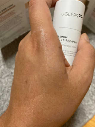 어글리프루프 세럼 스탑디어글리 딥 컨템플레이션 30ml — 4점을 준 리뷰어가 2020년 12월 올린 사용 사진