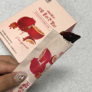 365더건강 에버뷰티 석류콜라겐 젤리 — 5점을 준 리뷰어가 2020년 8월 올린 사용 사진