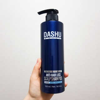 다슈코리아 다슈 데일리 단백질 한방 두피 골드 샴푸 500ml — 5점을 준 리뷰어가 2020년 4월 올린 사용 사진