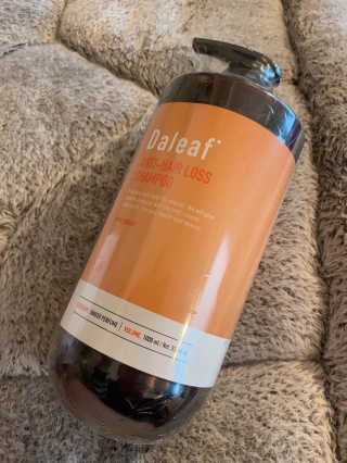 달리프 진저 베러 퍼퓸 탈모 완화 샴푸 1000ml 향 3종 — 5점을 준 리뷰어가 2020년 12월 올린 사용 사진