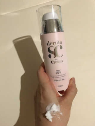 derma SC-Cream 더마에스씨 크림 100ml — 4.5점을 준 리뷰어가 2020년 4월 올린 사용 사진