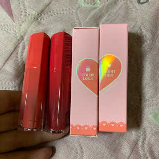 [블랙루즈] 컬러 락 하트 틴트 1+1 — 5점을 준 리뷰어가 2020년 7월 올린 사용 사진
