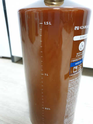쿤달 시그니처 3배 초고농축 섬유유연제 1580ml — 5점을 준 리뷰어가 2020년 10월 올린 사용 사진