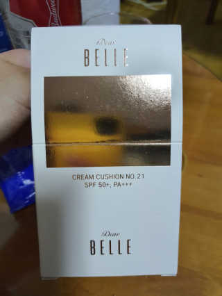 디어벨르 크림쿠션 DEAR BELLE CREAM COUSION — 3점을 준 리뷰어가 2020년 9월 올린 사용 사진