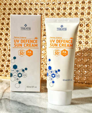 트리티스 US [TREATIS] UV Defence Sun Cream PA+++ / SPF50+ — 5점을 준 리뷰어가 2020년 11월 올린 사용 사진