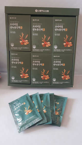 서울약사신협 약사신협_생녹용 진액_70ml x 30포 — 5점을 준 리뷰어가 2020년 9월 올린 사용 사진