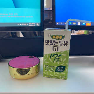 남양유업 맛있는두유GT 17차 깔끔한말차맛 — 5점을 준 리뷰어가 2020년 9월 올린 사용 사진