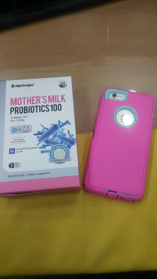 모유유산균100 리뷰 사진