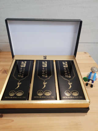 헬스업_천명진프리미엄홍삼스틱_10ml x 30포 — 5점을 준 리뷰어가 2020년 10월 올린 사용 사진