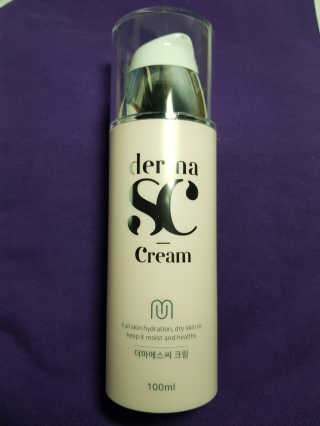 derma SC-Cream 더마에스씨 크림 100ml — 2점을 준 리뷰어가 2020년 5월 올린 사용 사진