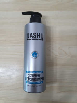 다슈코리아 다슈 데일리 두피 딥 클렌징 샴푸 500ml — 5점을 준 리뷰어가 2020년 10월 올린 사용 사진
