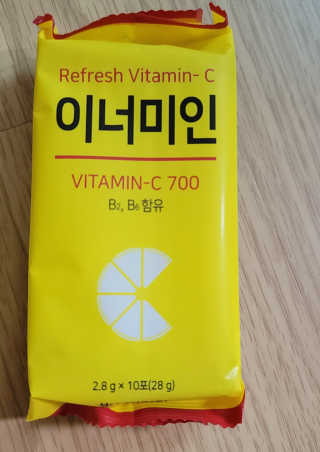 이너미인 VITAMIN-C 700 — 4점을 준 리뷰어가 2020년 9월 올린 사용 사진