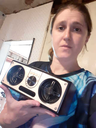 SEVIZ RETRO20W 레트로 블루투스 스피커 — 5점을 준 리뷰어가 2020년 6월 올린 사용 사진