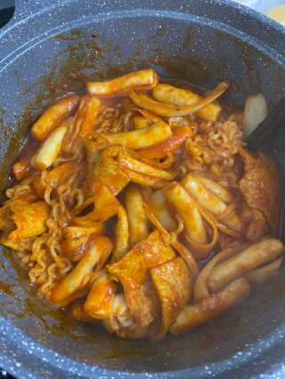 화곡미담 옛날 떡볶이 — 5점을 준 리뷰어가 2020년 4월 올린 사용 사진
