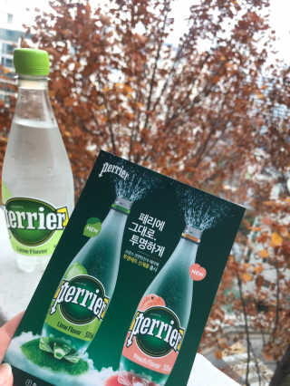 페리에 라임 500ml 투명페트 — 5점을 준 리뷰어가 2020년 11월 올린 사용 사진