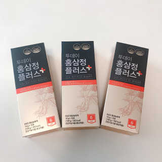 서울약사신협_투데이홍삼정플러스스틱_10g x 30포 — 4점을 준 리뷰어가 2020년 12월 올린 사용 사진