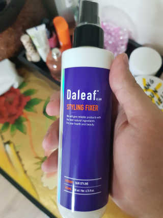 달리프 글램 스타일링 픽서 200ml — 5점을 준 리뷰어가 2020년 7월 올린 사용 사진