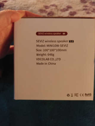 SEVIZ MINI10W 레트로 블루투스 스피커 — 5점을 준 리뷰어가 2020년 7월 올린 사용 사진