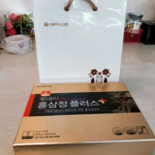 서울약사신협_투데이홍삼정플러스스틱_10g x 30포 — 5점을 준 리뷰어가 2020년 11월 올린 사용 사진