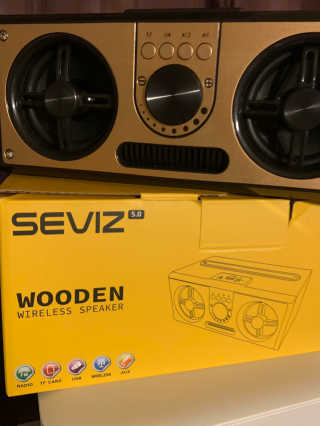 SEVIZ RETRO20W 레트로 블루투스 스피커 — 5점을 준 리뷰어가 2020년 7월 올린 사용 사진