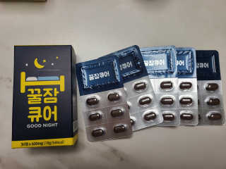 조은약초 꿀잠큐어 제주 감태추출물 감태정 600mg — 4.5점을 준 리뷰어가 2020년 8월 올린 사용 사진