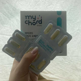 JW중외제약 마이코드 알티지 오메가3 1000 mg — 4점을 준 리뷰어가 2020년 8월 올린 사용 사진