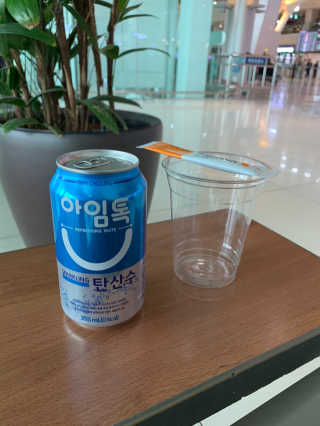 일화 아임톡 탄산수 355mlX24캔 + 보냉팩 증정이벤트 — 5점을 준 리뷰어가 2020년 5월 올린 사용 사진