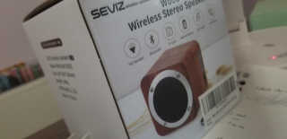 SEVIZ MINI10W 레트로 블루투스 스피커 — 5점을 준 리뷰어가 2020년 8월 올린 사용 사진