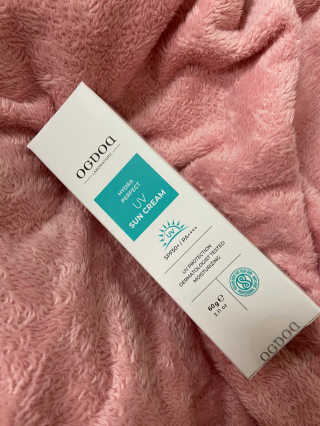 오그도아 하이드라 퍼펙트 UV 선크림 — 5점을 준 리뷰어가 2020년 10월 올린 사용 사진