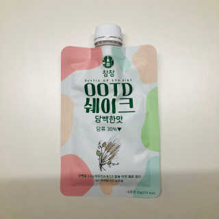 [꾸콤] 참참 OOTD쉐이크 담백한 일주일세트 50g x 5 — 5점을 준 리뷰어가 2020년 9월 올린 사용 사진