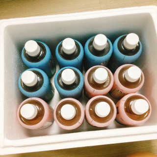 서울에프엔비 티썸 내 목이 청량한 티, 티썸 내 밤이 편안한 티 — 4.5점을 준 리뷰어가 2020년 9월 올린 사용 사진