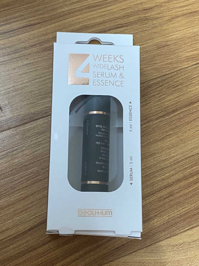 뷰티움포위크와이드래쉬세럼앤에센스 리뷰 사진