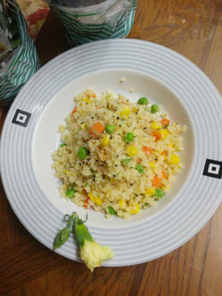 이룸푸드 냉동 컬리플라워 라이스 340g 1팩+칼로리라이스210g 1팩 — 4점을 준 리뷰어가 2020년 4월 올린 사용 사진