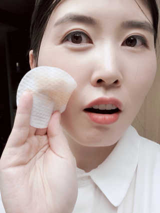 라이크아임파이브 마일드 선 클렌징 패드 리뉴얼 — 5점을 준 리뷰어가 2020년 6월 올린 사용 사진