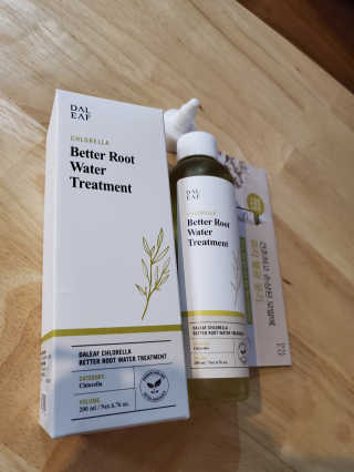 달리프 클로렐라 베러 루트 워터트리트먼트 200ml — 5점을 준 리뷰어가 2020년 9월 올린 사용 사진