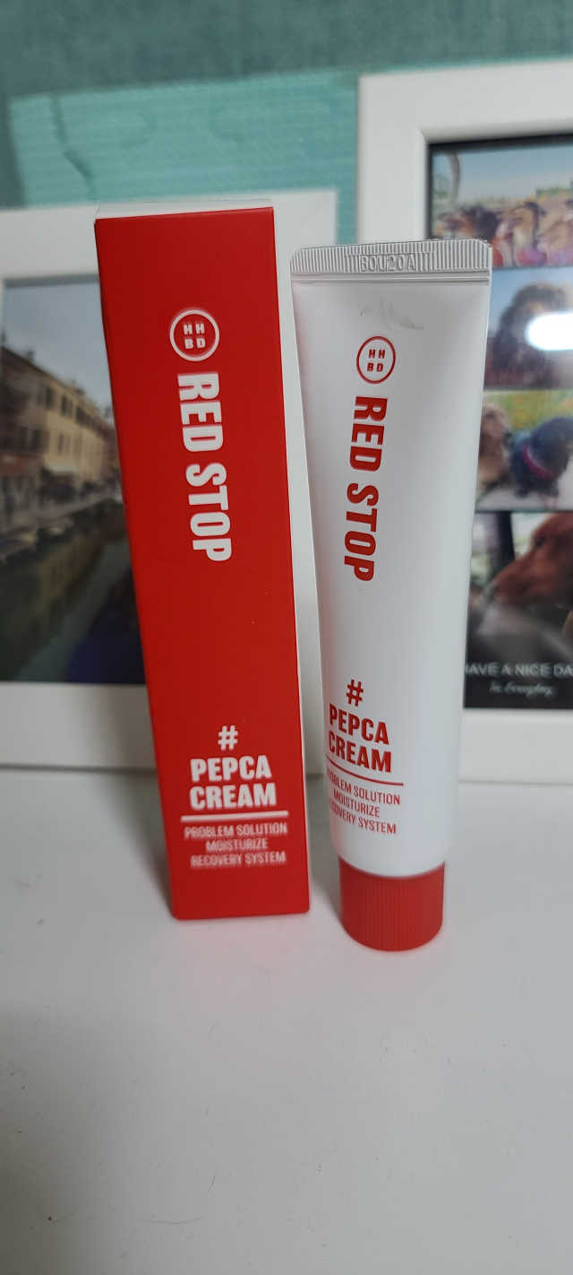 예민한피부엔 보습듬뿍 재생촉진 레드스탑 펩카크림 리뷰 사진