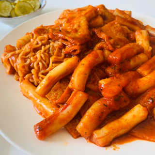 화곡미담 옛날 떡볶이 — 5점을 준 리뷰어가 2020년 4월 올린 사용 사진
