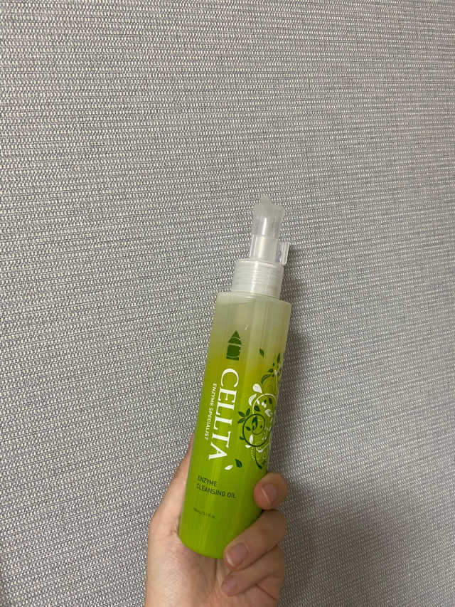 효소세안제 셀타 엔자임 클렌징 오일 리뷰 사진
