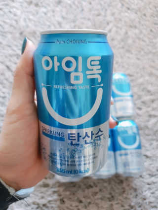 일화 아임톡 탄산수 355mlX24캔 + 보냉팩 증정이벤트 — 4점을 준 리뷰어가 2020년 5월 올린 사용 사진