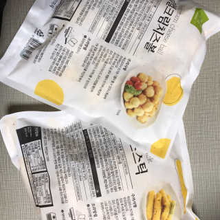 가치식탁 리얼치즈스틱, 리얼크림치즈볼 — 4점을 준 리뷰어가 2020년 11월 올린 사용 사진