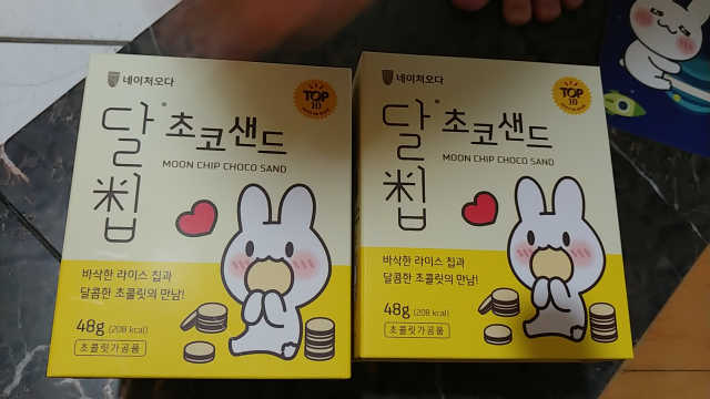 달칩 초코샌드 리뷰 사진